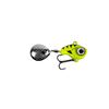 Image 1 : Lunkerhunt Big Eye Tail Spin Jig Chartreuse Glow 2.2" 3/8 oz Sku BEJ202