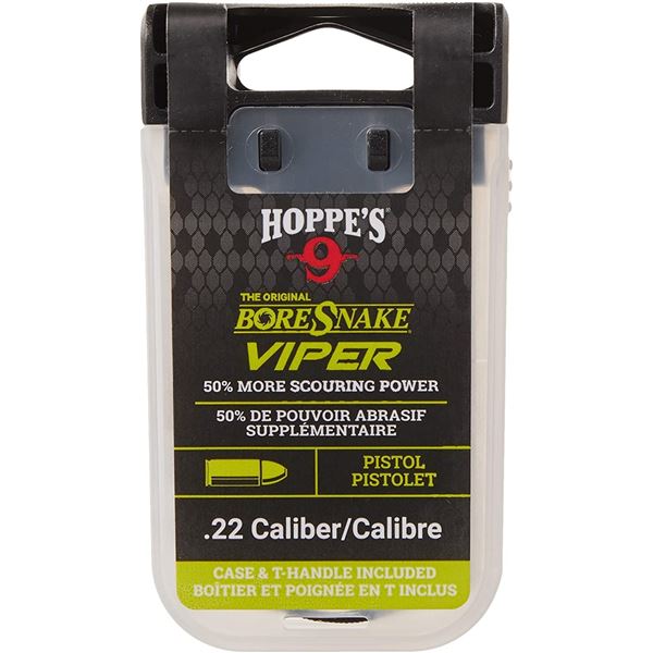 Hoppe's Boresnake Viper .22 Caliber Pistol Case & T-Handle Sku 24000VD