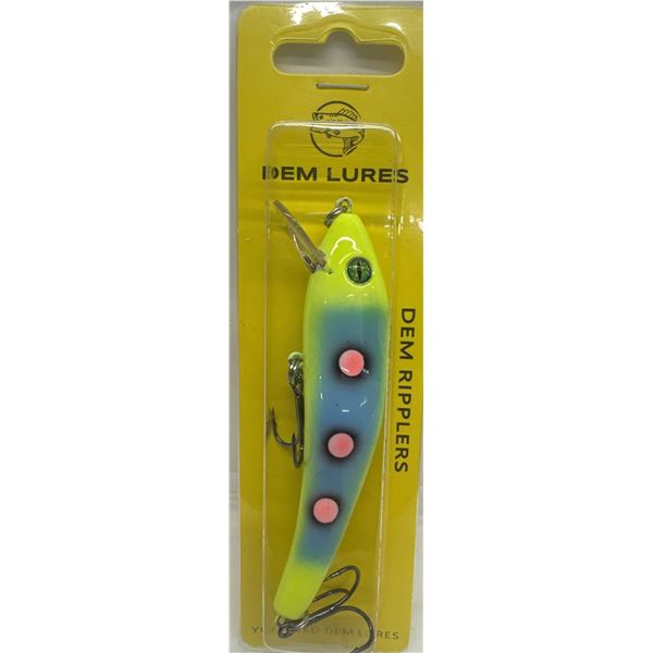 Dem Lures Hard Bait Ripplers Hawaiian Punch Sku HAWAIIANPUNCH