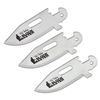 Image 1 : Cold Steel Click-N-Cut Replacement Blades 3-Pack Clip Point Sku CS-40AP3G