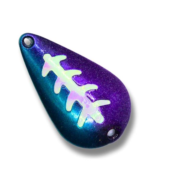 TNT Premium Lures Casting Spoon Disco Ninja UV/Glow 1/2oz Sku PDI10138S