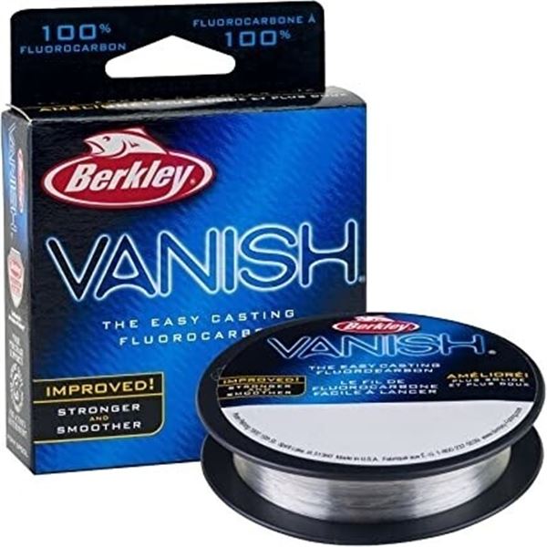 Berkley Vanish Fluorocarbon Line Filler Spool Clear  4 lb Sku VNFS4-15