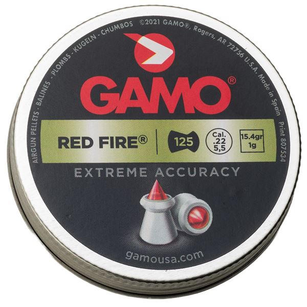 Gamo Red Fire .22 Cal. 15.4 Grain (125 Count) Sku 632270454