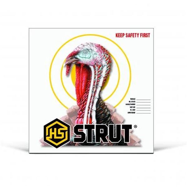 Hunter's Specialties Strut Turkey Targets 12-Pack 11" x 11" Sku HS-STR-06850
