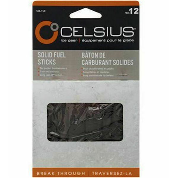 Celsius Solid Fuel Sticks (12-Pack) Sku 508/Fue
