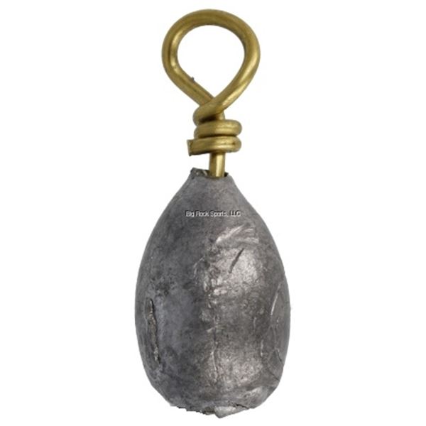 Eagle Claw Q02060-010 Bass Casting Sinker, 1/8 oz, 8 Pk Sku Q02060-010