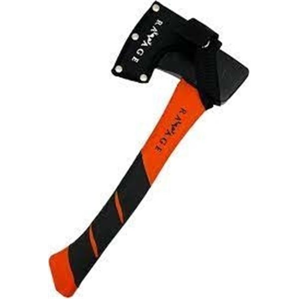 Ravage Deluxe Camp Axe w/ Sheath Sku 782-125-UFI
