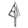 Image 1 : Muzzy Broadheads One-Piece125 Grain 3 Blade 1 1/4 Cut Sku 287