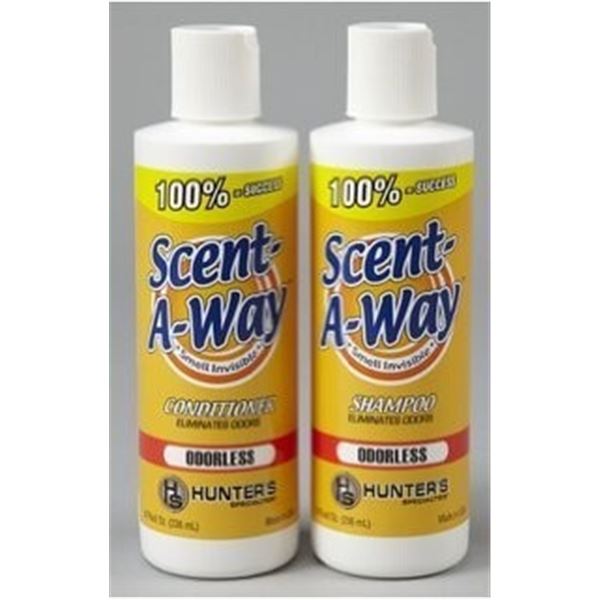 Hunter's Scent-A-Way Shampoo & Conditioner Value Pack Sku 1181