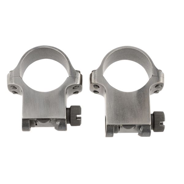Ruger Scope Rings High 1" Stainless 5K/6K Sku 90408