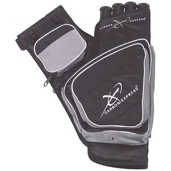 Carbon Express Target Quivers Black/Silver Left Hand Sku 58910