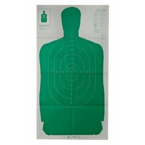 Champion B-27 Police Silhouette Single Paper Target Sku 40727-1