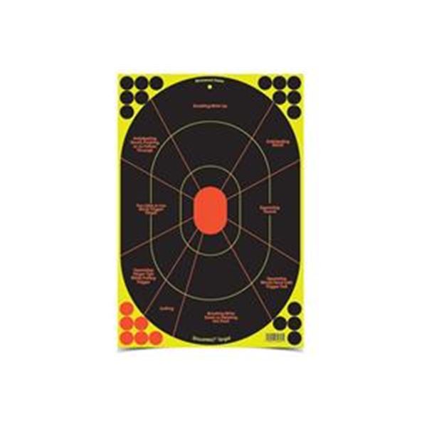 Birchwood Casey Shoot N C 12"x18" Handgun Trainer Target 100 Pack| SKU 630-34653