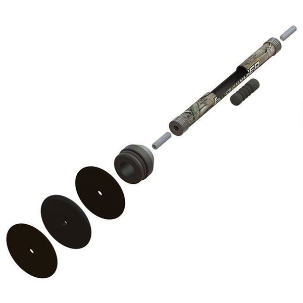 Bee Stinger Pro Hunter Maxx 8" Stabilizer Black Finish Sku PHMN08MB