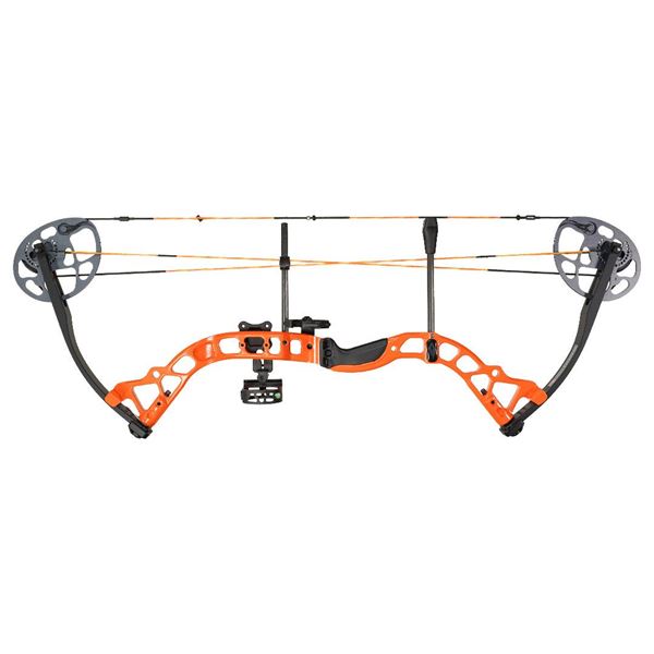 Diamond Prism Compound Bow 5-55# LH Bright Orange Sku B12705