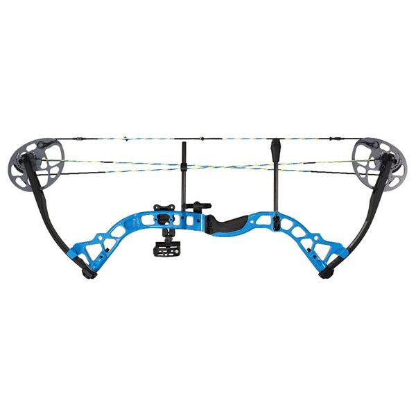 Diamond Prism Compound Bow 5-55# RH Electric Blue Sku B12706