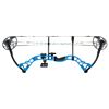 Image 1 : Diamond Prism Compound Bow 5-55# RH Electric Blue Sku B12706