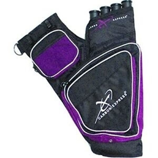 Carbon Express Target Quiver Purple/Black Right Hand Sku 58909