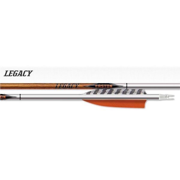 Easton Carbon Legacy Arrow 6.5mm 500 4" Feathers (1 Count) Sku AR-LEGC5007