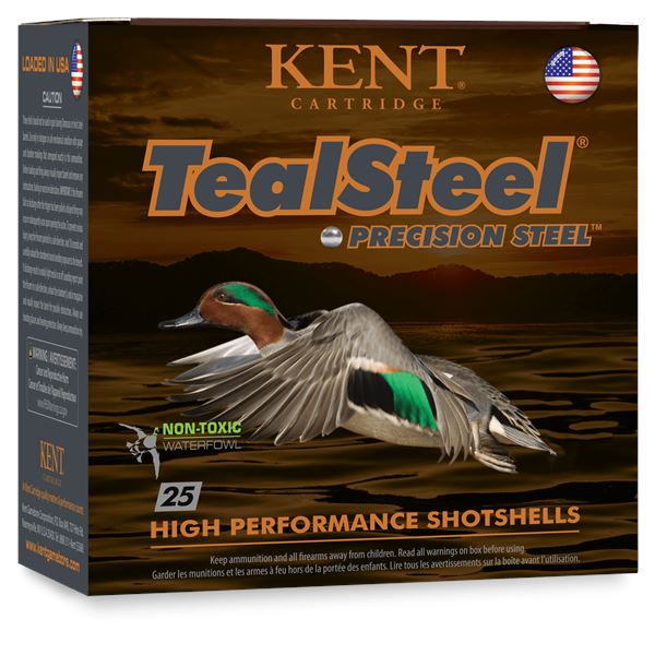 Kent Waterfowl TealSteel Precision 12GA 3" #5 (25 Rounds) Sku KTS12336-5