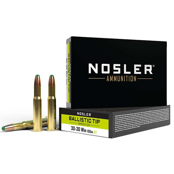 Nosler Ballistic Tip .30-30 Win. 150 Grain  (20 Rounds) Sku 40065