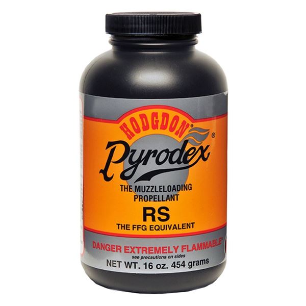 Hodgdon Pyrodex RS FFG Equivalent Powder 16 oz Sku HOD-RS