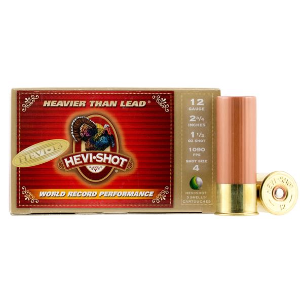 Hevi-Shot 12GA 2 3/4" 1 1/2 oz #4 (5 Rounds) Sku 42734