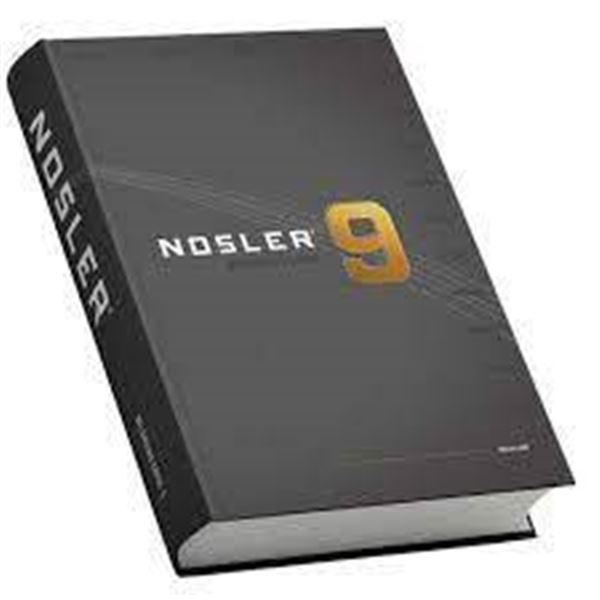 Nosler #9 Reloading Manual Sku 50009