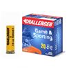 Image 1 : ChallengerGAme and Sporting 20GA 2 3/4" Shot #8 (25 Rounds) Sku 40068