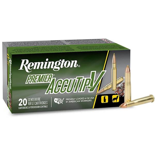 Remington Premier Accutip 22 Hornet 35 Grain (50 Rounds) Sku 29154