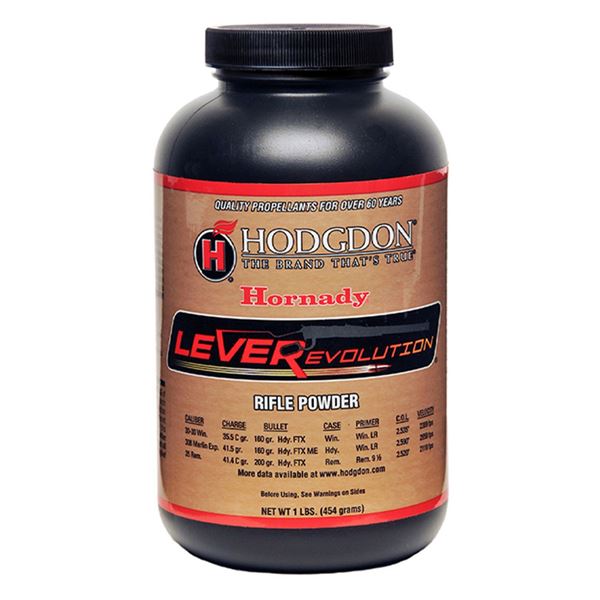Hodgdon Hornady LEVERevolution Rifle Powder Sku