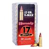Image 1 : Hornady 17 Mach 2 17 Grain V-Max (50 Rounds) Sku 83177