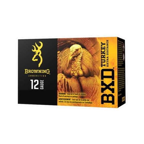 Browning BXD 12GA 3.5." #5 1 7/8 oz Lead Turkey Load (10 Rounds) Sku B193911245
