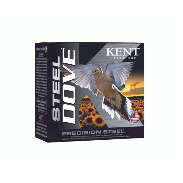 Kent Steel Dove 20GA 2 3/4" Shot #6 (25 Rounds) Sku K20SD24-6