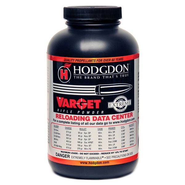 Hodgdon Varget Rifle Powder 1 lb Sku VARGET