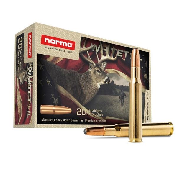 Norma Whitetail 30-06 Sprg 180 Grain (20 Rounds) Sku 20177602