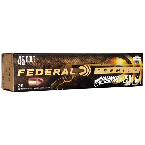 Federal Premium 45 Colt Hammer Down 250 Grain (20 Rounds) Sku LG45C1