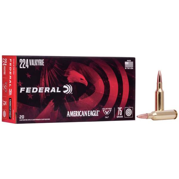 American Eagle 224 Valkrie 75 Grain (20 Rounds) Sku AE224VLK1