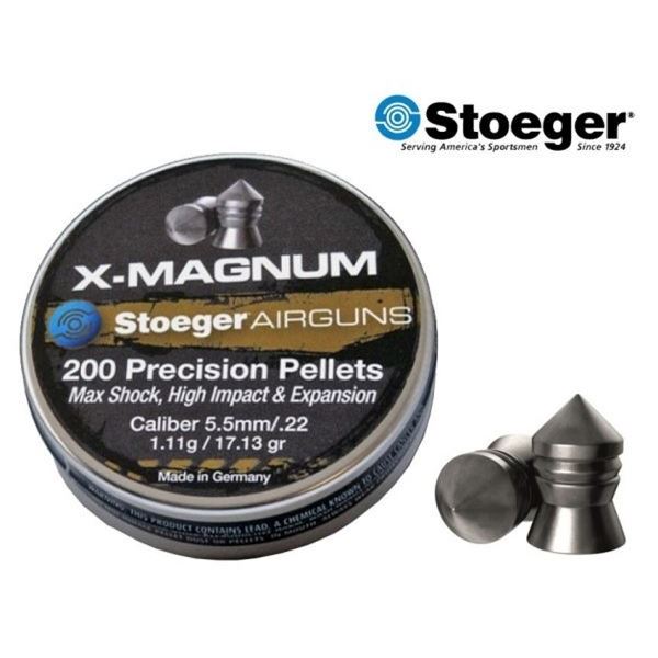 Stoeger X-Magnum .22 Cal. 17.13 Grain Precision Pellets (200 Count) Sku 30348
