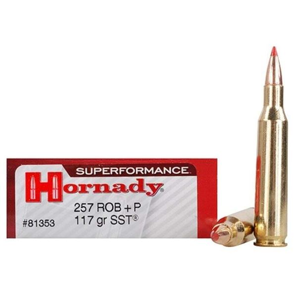 Hornady Superformance 257 Roberts +P 117 Grain SST (20 Rounds) Sku 81353