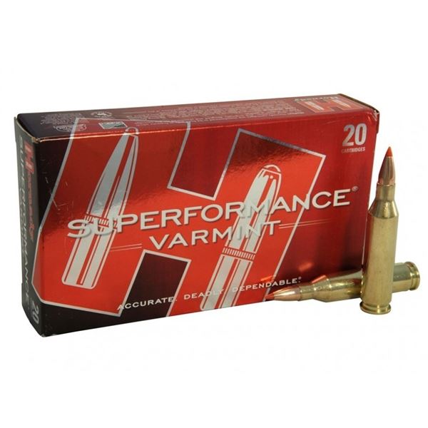 Hornady Superformance Varmint 243 Win 58 Grain V-Max (20 Cartridges) Sku 8343