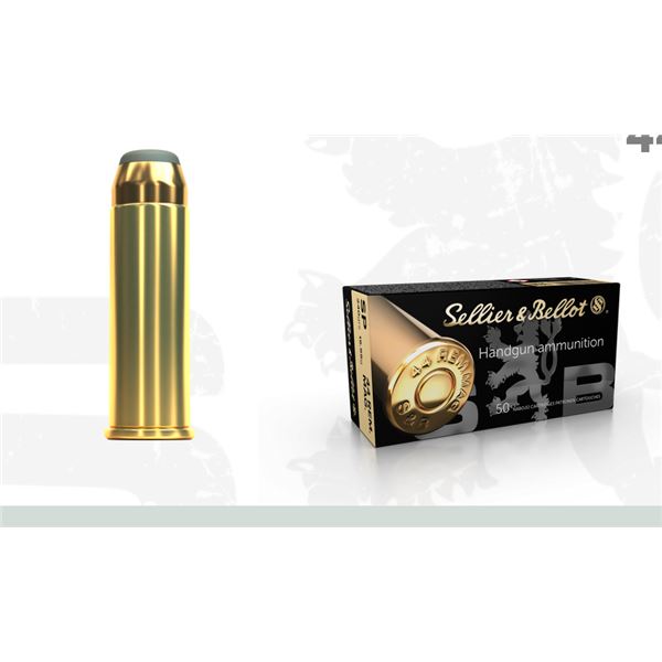 S & B c.44 MAG 240GR. SP (50 Rounds) Sku 311402