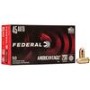 Image 1 : Federal American Eagle 45 Auto 230 Grain FMJ (50 Rounds) Sku AE45A