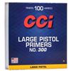 Image 1 : CCI Large Pistol Primers No. 300 (100 Count) Sku 12