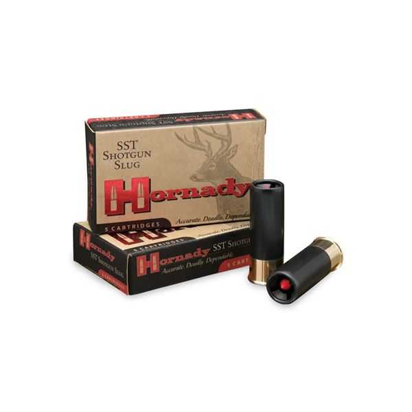 Hornady SST Slugs 12GA 2 3/4" 300 Grain (5 Rounds) Sku 8623