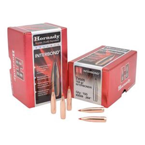 Hornady Bullet 7mm .284 154 Gr InterBond| SKU 200-28309