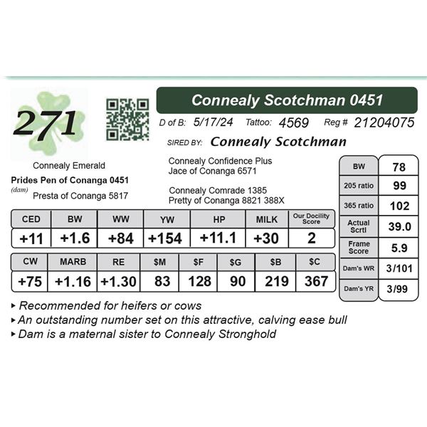 Connealy Scotchman 0451