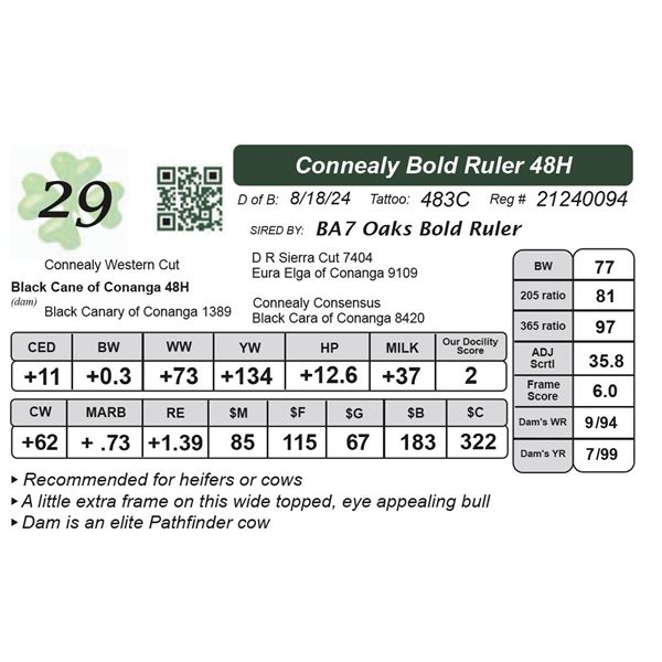 Connealy Bold Ruler 48H
