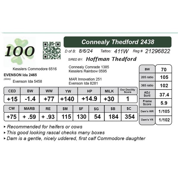 Connealy Thedford 2438