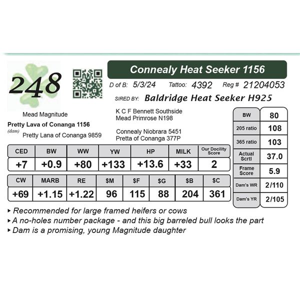 Connealy Heat Seeker 1156
